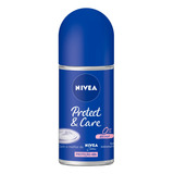 Desodorante Antitranspirante Roll on Protect Care Sem Álcool 50ml Nivea