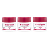 Desodorante Creme Red Apple 55 G Unissex Pack C 3 Wxz