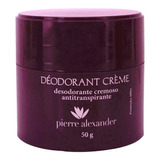 Desodorante Cremoso Antitranspirante Pierre Alexander 50g