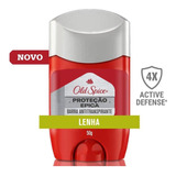 Desodorante Em Barra Old Spice Proteção Épica Lenha 50g