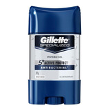 Desodorante Gillette Antitranspirante Clear Gel Antibact 82g