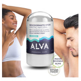 Desodorante Pedra Alva 60g Cristal Natural Stick Vegano