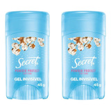Desodorante Secret Clear Gel Cotton 45g