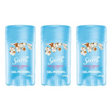 Desodorante Secret Clear Gel Cotton 45g