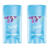 Desodorante Secret Clear Gel Lavender 45g