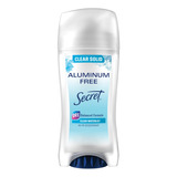 Desodorante Secret Sem Alumínio Clear Waterlily 68g   Import
