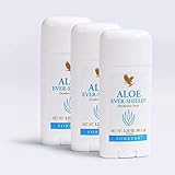 Desodorante Sem Alumínio Aloe Ever Shield Forever Living   Kit C  8 Unidades   Original
