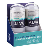 Desodorante Stick Alva Cristal Sem Alumínio 100 Natural 60g