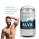 Desodorante Stick Kristall Sensitive Alva 60g Fragrância