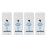 Desodorante Vegano Ever shield Aloe Vera Forever 4un