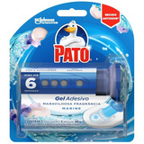 Desodorizador Sanitário Gel Adesivo Com Aplicador Marine Pato 38g