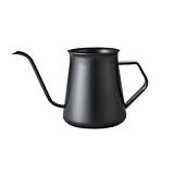 Despeje Sobre A Chaleira De Café Chaleira Elétrica De Bico Estreito Espessado De Aço Inoxidável Bule De Pescoço De Ganso Com Revestimento Para Viagens Em Casa 400ml