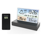 Despertador Eletrônico Alarme Relógio Meteorológico Digital