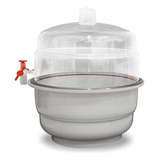 Dessecador De Plástico A Vácuo De 250mm Ilw 2303
