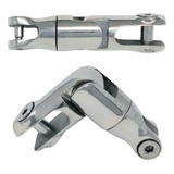 Destorcedor Conector Inox Para Âncora E Corrente 10 E 12 Mm