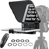Desview Teleprompter T3 Teleprompter Broadcast Teleprompter Para Tablets De 11 Polegadas Telefones IPad Prompter Entrevista Ao Ar Livre Leitor De Discursos Tablet E Suporte De Lente Grande Angular Simples Menor Portátil
