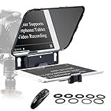 Desview Teleprompter T3 Teleprompter Com Controle Remoto Funciona Com IPad Tablet Smartphone Até 27 9 Cm Espelho De Tela De 20 3 Cm De Altura Suporta Lente Grande Angular ótimo Parceiro Para