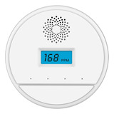 Detector Alarme Incêndio Sensor Gás Monóxido Carbono Fumaça
