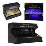 Detector Bivolt De Notas Falsas Uv Luz Negra Para Cédulas