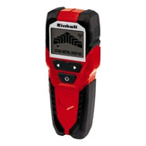 Detector De Materiais Digital Einhell Metais Tubos De Madeira Cor Vermelha