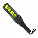Detector De Metais Metal Scanner De Ouro Profissional Cor Preto