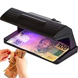Detector De Nota Falsa Bivolt Identificador De Marca D Água Em Notas Cheques Cartões Passaportes E Selos Documentos Máquina De Teste De Cédula Com Luz UV Ultravioleta