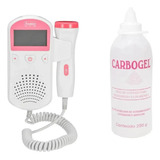 Detector Fetal Doppler Portátil Ultrassom Monitor Gel