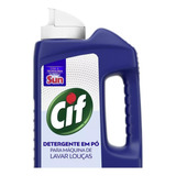 Detergente Em Pó Máquina De Lavar Louças Cif Frasco 1kg
