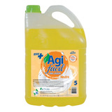 Detergente Liquido 5 Litros Agi Fácil Neutro Lava Louças