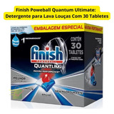 Detergente Para Lava louças Ultimate Finish Powerball 30 Uni