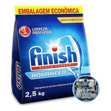 Detergente Sabao Para Maquina De Lavar Louca Finish Em Pó