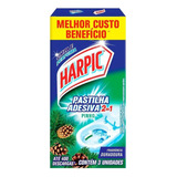 Detergente Sanitário Pastilha Adesiva Pinho Harpic