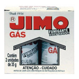 Detetizador Gás Fumigante Jimo 02 Unidade De 35g