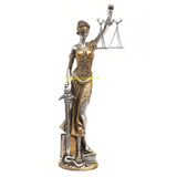 Deusa Da Justiça Estátua Dama Símbolo