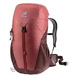 Deuter Mochila De Hiking Air Lite 28 Litros SL Com Sistema Aircomfort Vermelho