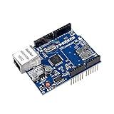 DEVMO W5100 Ethernet Network Shield LAN Para Placa De Expansão Arduino Módulo Com Slot De Cartão SD Compatível Com Arduino UNO MEGA2560 UNO R3 ATMega 328 MEGA 1280