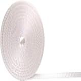 Devobunch Correias De Nylon Para Cintas Alça De Nylon Resistente De 2 5 Cm De Largura Correia De Corda Plana Durável Rolo De 10 E 25 Jardas Para Alças De Mochila Amarrar Coleira Para Cachorro 18