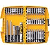 Dewalt Jogo De Chaves Para Parafusar 37 Peças Com Estojo Pontas Phillips Fenda E Quadrada Modelo DW2163