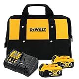 DEWALT Kit 2 Baterias 5ah 20V