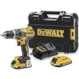 Dewalt Kit Furadeira E Parafusadeira Com Impacto 1 2 Pol A Bateria 20V Íon De Litio Brushless Modelo DCD796D2 Carregador Bivolt