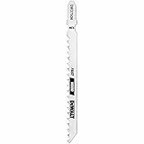 DEWALT Lâmina De Serra Tico Tico DW3750H 10 16 Cm 6 TPI Corte Rápido Em Madeira HCS Pacote Com 5 Prata