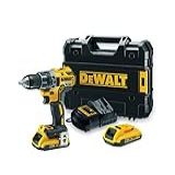 DEWALT Parafusadeira E Furadeira De 1 2 Pol 13mm Com 2 Baterias 20V MAX Ion Lítio 2 0Ah Brushless Maleta E Carregador Bivolt DCD791D2