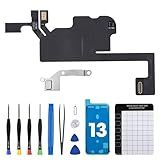 DGSCSMY Para IPhone 13 Ear Speaker Flex Cable Substituição Fone De Ouvido OEM Conector De Alto Falante Reparo Sensor De Luz De Proximidade Microfone Com Kit De Ferramentas De Fixação Para IPhone13
