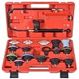 DHA Kit Testador De Pressão De Radiador De 18 Peças Sistema De Resfriamento Automotivo Bomba Testadora De Pressão De Refrigeração Para Detector De Vazamento De Carro Caminhão E Motocicleta