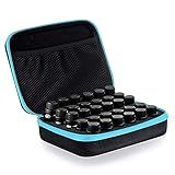 DHXYZZB Estojo De Transporte Para Óleos Essenciais 30 Frascos De 5 Ml 10 Ml 15 Ml Organizador De Armazenamento Bolsa Rígida Eva