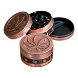 Dichavador De Metal Amsterdam Grande 3 Partes