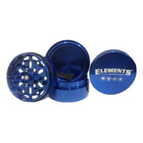 Dichavador De Metal Elements Triturador Grande 4 Partes
