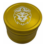 Dichavador De Metal King Bong Grande 4 Partes Com Tela 6cm