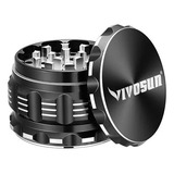 Dichavador Metal Inox Vivosun Deluxe 4 Partes Extra Grande
