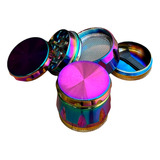 Dichavador Triturador De Metal Md Xh 400 Rainbow 4 Partes